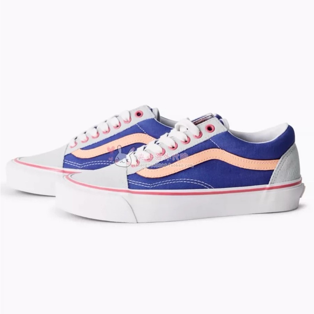 aritzia TNA & Vans old skool shoes unisex tna grey blue